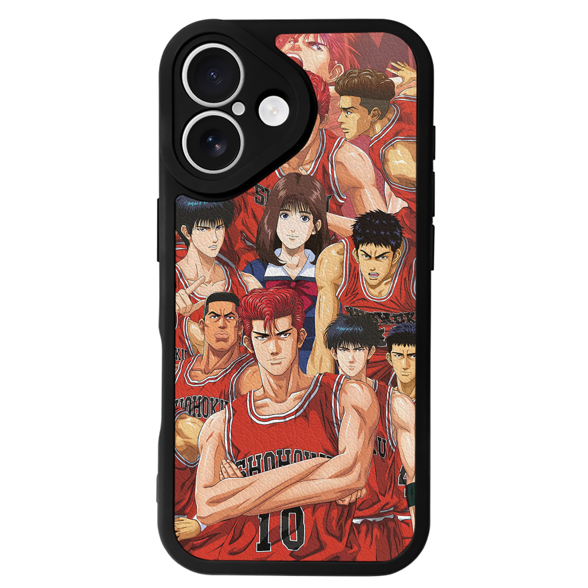 （画像用） SLAM DUNK／スラムダンク 【iPhone 16シリーズ対応】シリコンスマホケース（レザー調） 材質：シリコン